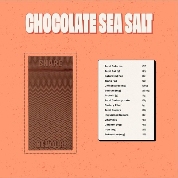Feastables MrBeast Chocolate Sea Salt Bars - Made with Organic Cocoa - Picture 3 of 7